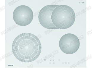 Плита (духовка) Gorenje MECT680-ORA-W (444652, SVK61CS) - Фото